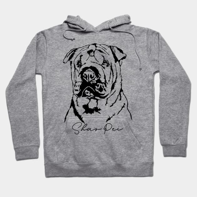 Shar pei hoodie clearance